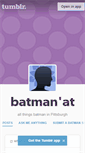 Mobile Screenshot of batmanat.tumblr.com