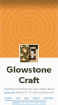 Mobile Screenshot of glowstonecraft.tumblr.com