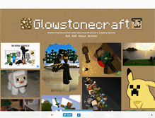 Tablet Screenshot of glowstonecraft.tumblr.com