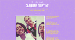 Desktop Screenshot of carolinevpr.tumblr.com