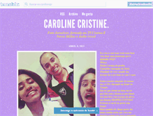 Tablet Screenshot of carolinevpr.tumblr.com