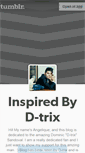Mobile Screenshot of dtrix-inspired.tumblr.com