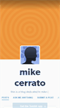 Mobile Screenshot of mikecerrato.tumblr.com