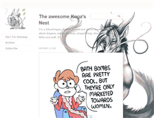 Tablet Screenshot of kogasilverdragon.tumblr.com