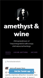 Mobile Screenshot of amethystandwine.tumblr.com