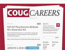 Tablet Screenshot of cougcareers.tumblr.com