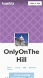 Mobile Screenshot of onlyonthehill.tumblr.com