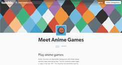 Desktop Screenshot of animegamesco.tumblr.com