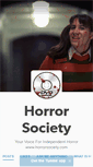 Mobile Screenshot of horrorsociety.tumblr.com