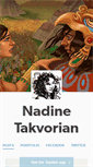 Mobile Screenshot of nadinetakvorian.tumblr.com