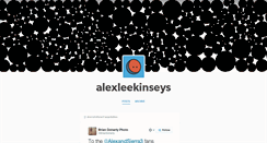 Desktop Screenshot of alexleekinsey.tumblr.com