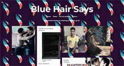 Desktop Screenshot of bluehairsaidit.tumblr.com