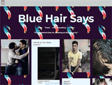 Tablet Screenshot of bluehairsaidit.tumblr.com