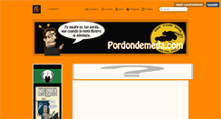 Desktop Screenshot of pordondemeda.tumblr.com