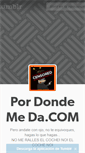 Mobile Screenshot of pordondemeda.tumblr.com