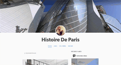 Desktop Screenshot of histoiredeparis.tumblr.com