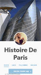 Mobile Screenshot of histoiredeparis.tumblr.com