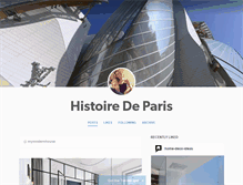 Tablet Screenshot of histoiredeparis.tumblr.com