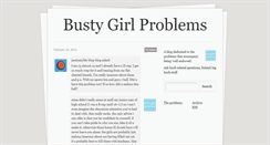 Desktop Screenshot of bustygirlproblems.tumblr.com