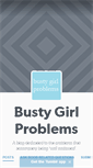 Mobile Screenshot of bustygirlproblems.tumblr.com