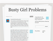 Tablet Screenshot of bustygirlproblems.tumblr.com