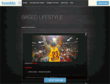 Tablet Screenshot of basedforlife.tumblr.com