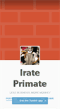 Mobile Screenshot of irateprimate.tumblr.com