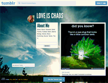 Tablet Screenshot of loveischaos.tumblr.com