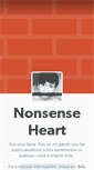 Mobile Screenshot of nonsenseheart.tumblr.com