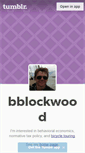 Mobile Screenshot of bblockwood.tumblr.com