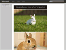 Tablet Screenshot of bblockwood.tumblr.com