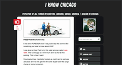 Desktop Screenshot of iknowchicago.tumblr.com