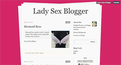Desktop Screenshot of ladysexblogger.tumblr.com