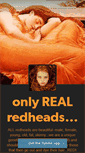 Mobile Screenshot of onlyrealredheads.tumblr.com