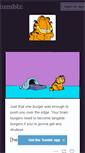 Mobile Screenshot of garfielddaily.tumblr.com