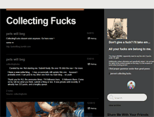 Tablet Screenshot of collectingfucks.tumblr.com