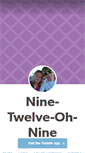 Mobile Screenshot of nine-twelve-oh-nine.tumblr.com