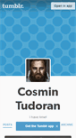 Mobile Screenshot of cosmintudoran.tumblr.com