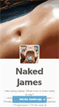 Mobile Screenshot of nakedjames.tumblr.com