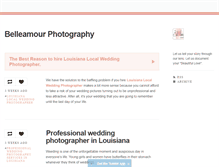 Tablet Screenshot of belleamourphotography.tumblr.com