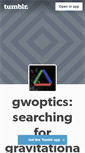 Mobile Screenshot of gwoptics.tumblr.com