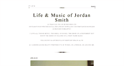 Desktop Screenshot of jordansmithmusic.tumblr.com