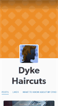 Mobile Screenshot of dykehaircuts.tumblr.com