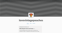 Desktop Screenshot of lovevintagepeaches.tumblr.com