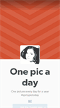 Mobile Screenshot of laurasonepicaday.tumblr.com