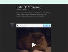 Tablet Screenshot of patrickmckeone.tumblr.com