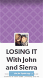 Mobile Screenshot of losingitwithjohnandsierra.tumblr.com