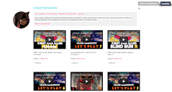 Desktop Screenshot of chaotixfusion.tumblr.com