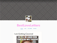 Tablet Screenshot of bestloveletters.tumblr.com