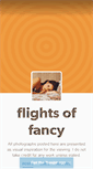 Mobile Screenshot of littleflightsoffancy.tumblr.com
